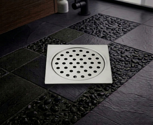Square Floor lock drain (small hole)